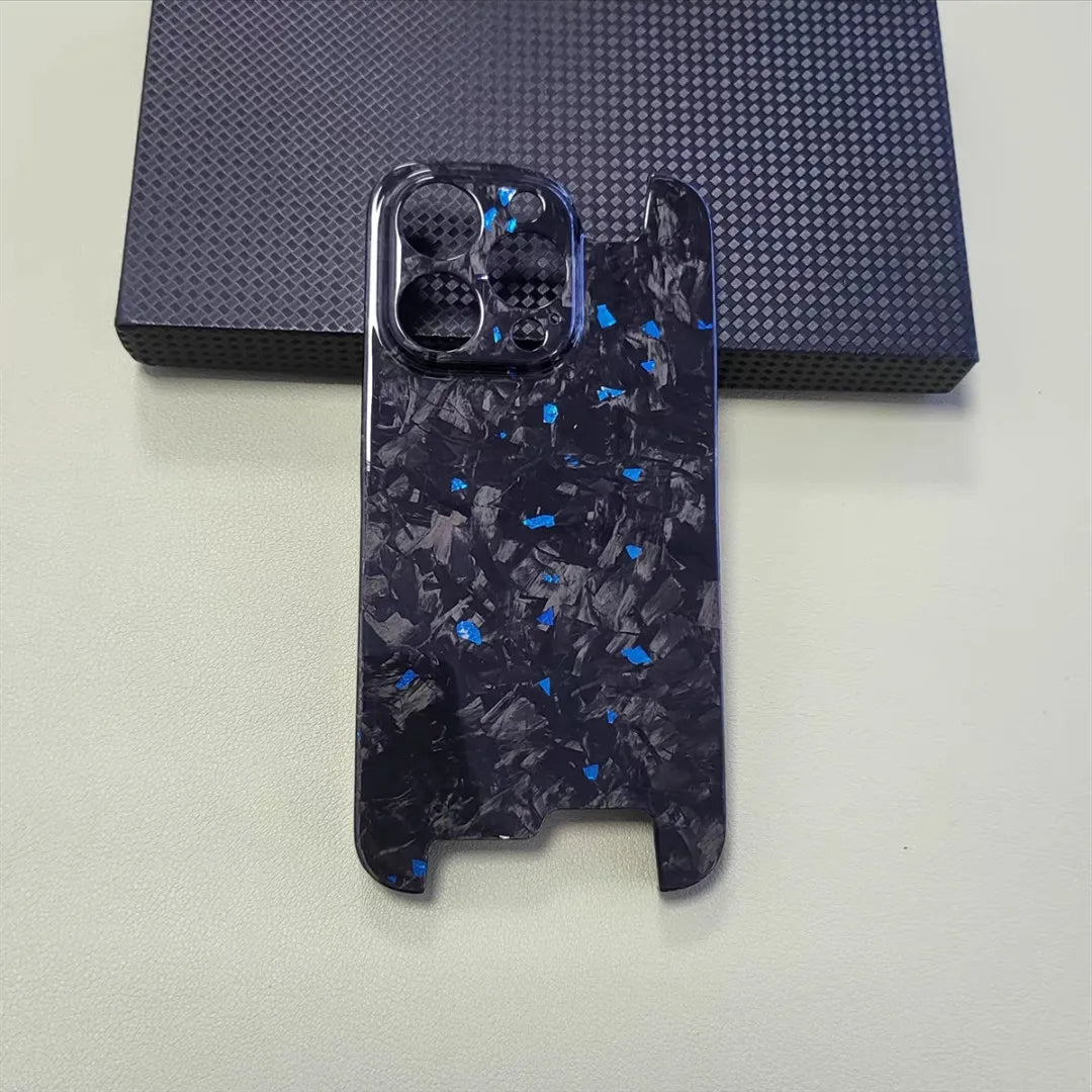 Ultra Thin Forged Carbon Fiber Cover For iPhone