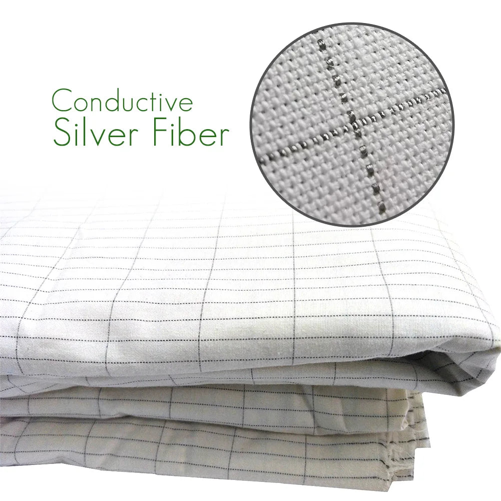 Fiber Pillowcase with Earthing Cord