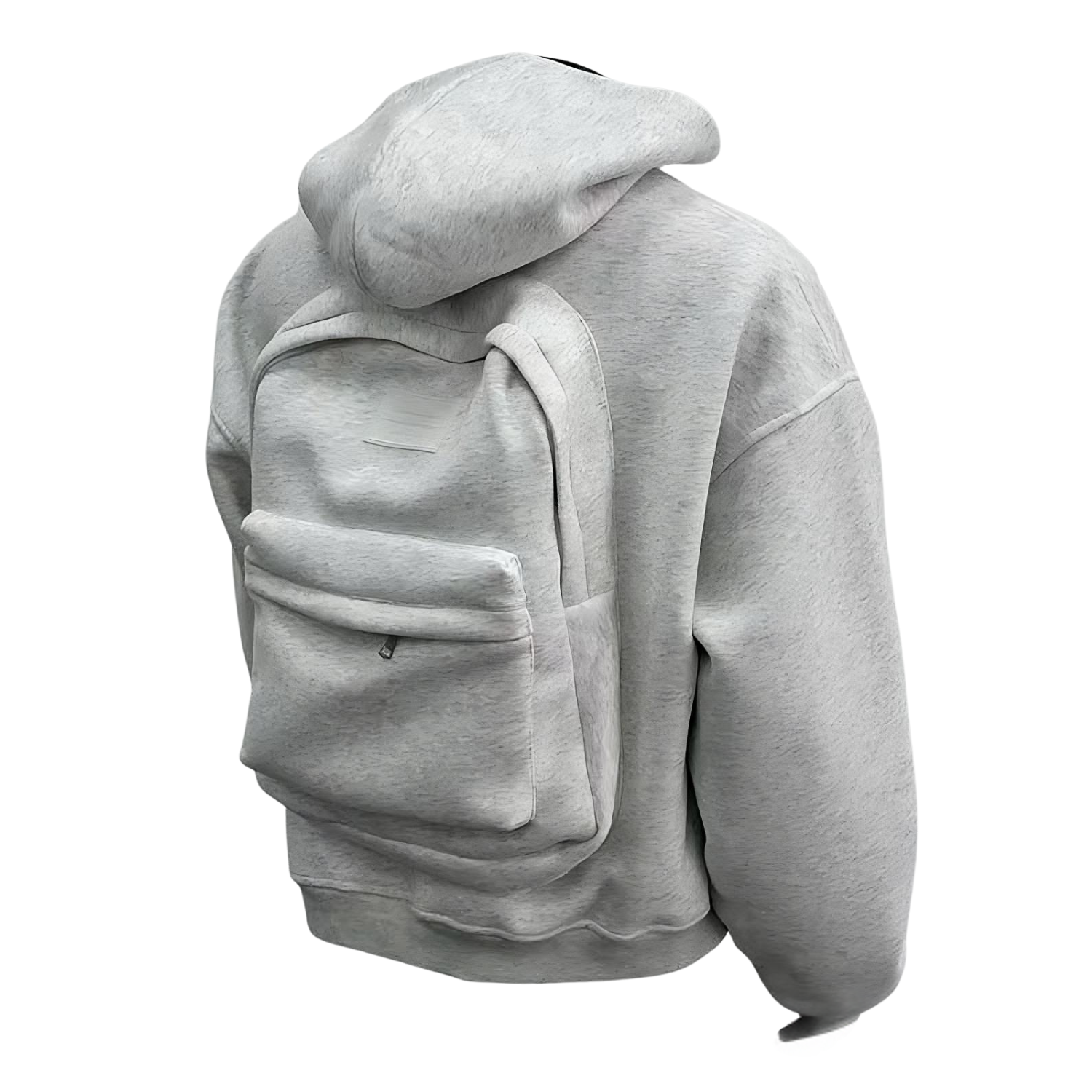 Hoodie with Integrated Backpack - vitoor.com