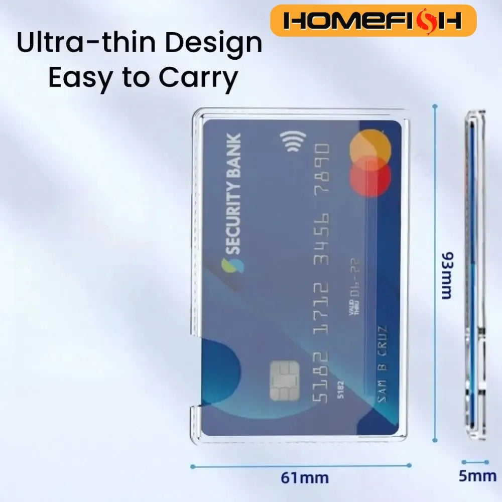 Clear Magnetic Card Holder for Magsafe