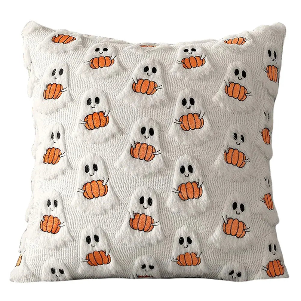 Halloween Ghost Pumpkin Pillowcase