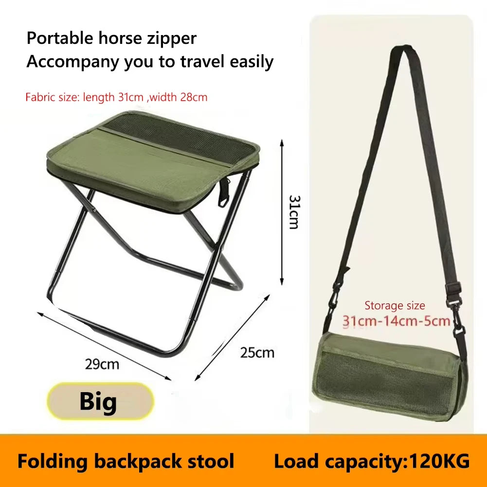 Foldable Backpack Stool