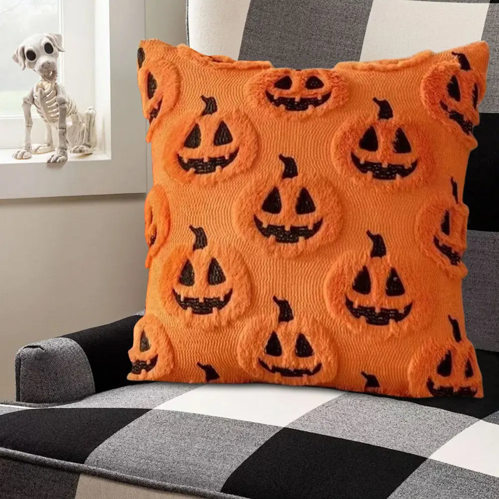 Halloween Ghost Pumpkin Pillowcase