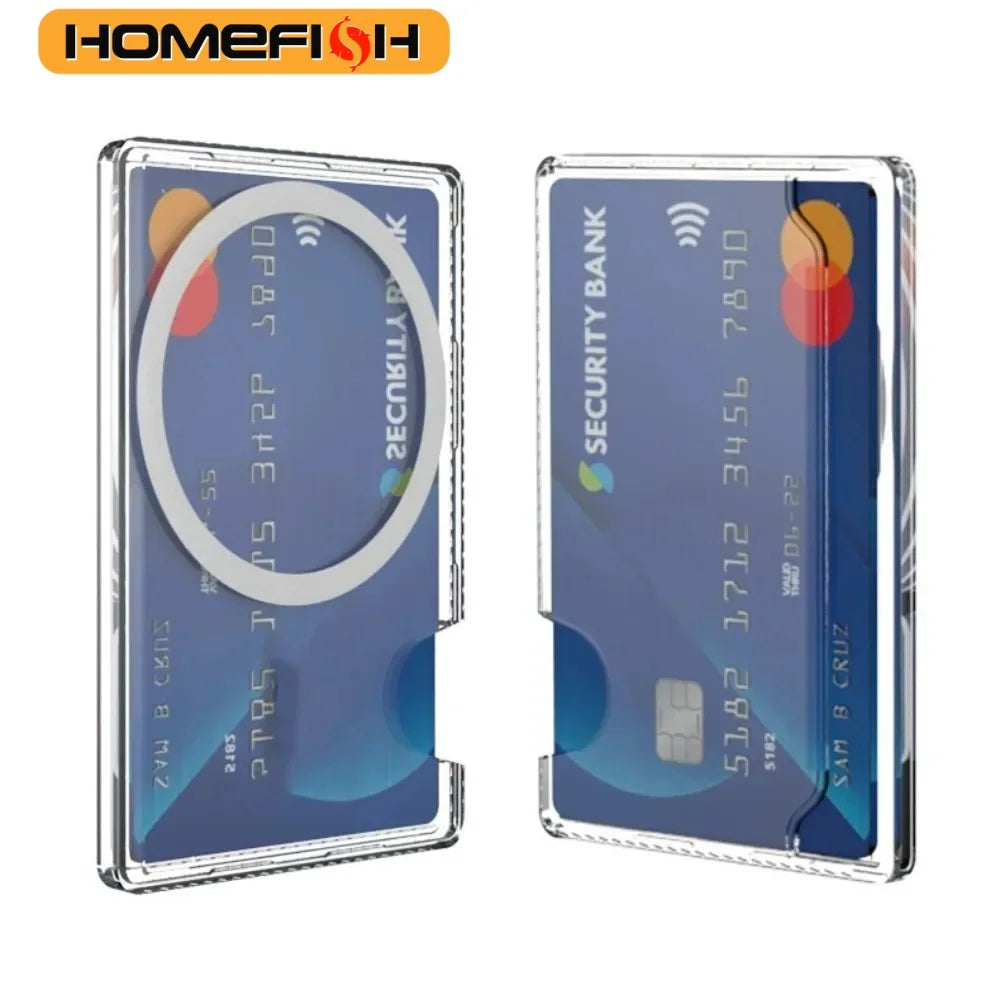 Clear Magnetic Card Holder for Magsafe