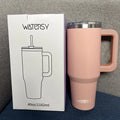40oz Double Wall Thermal Insulated Tumbler with Handle