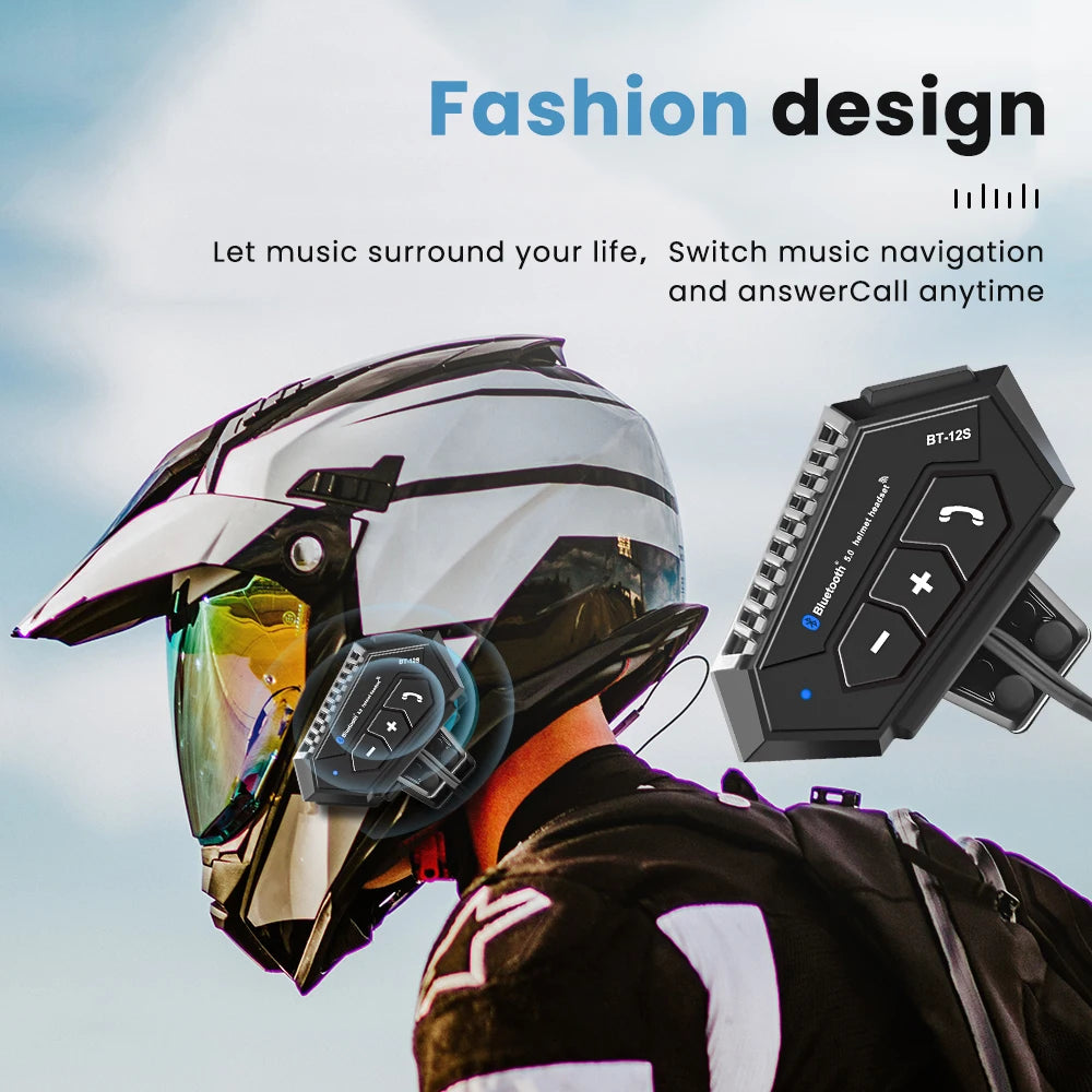 Motorcycle Bluetooth Helmet Headset